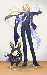 Hugo Standee mockup
